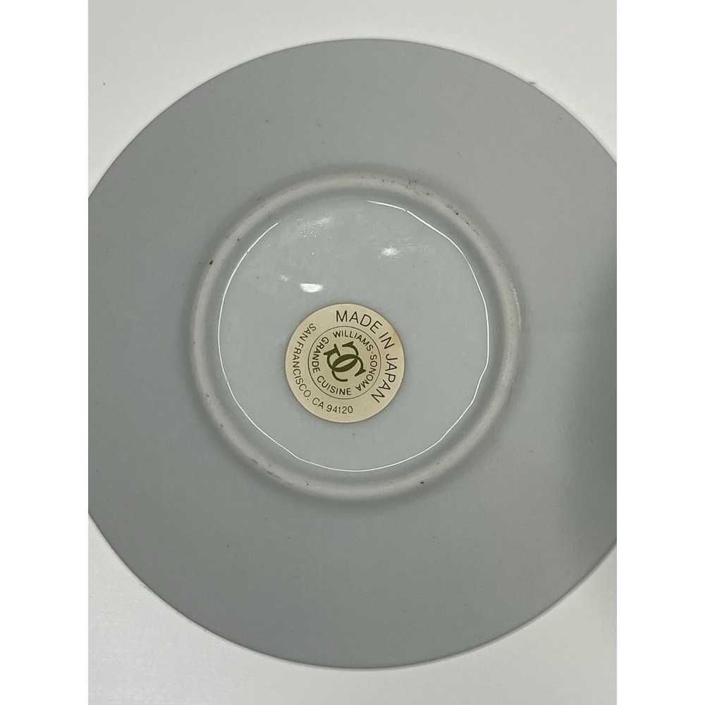 Williams Sonoma Brasserie Gold Trim Demitasse Espresso Cup‎ & Saucer Set 2 Japan - Picture 14 of 14